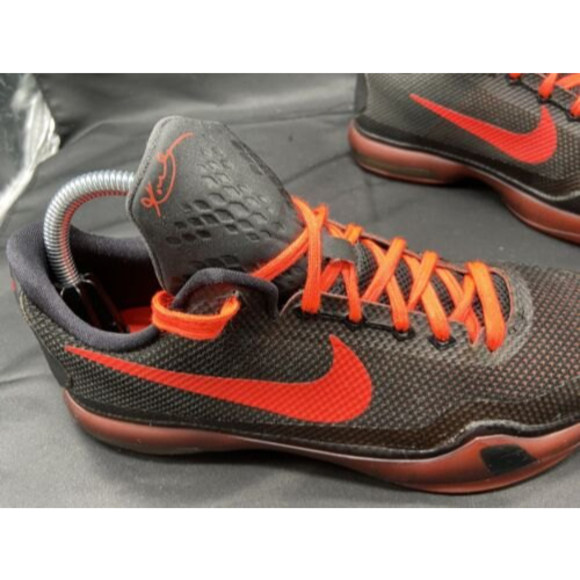 Nike Kobe 10 GS Bright Crimson Black Anthracite 726067-060 Size 6.5Y Women Sz 8